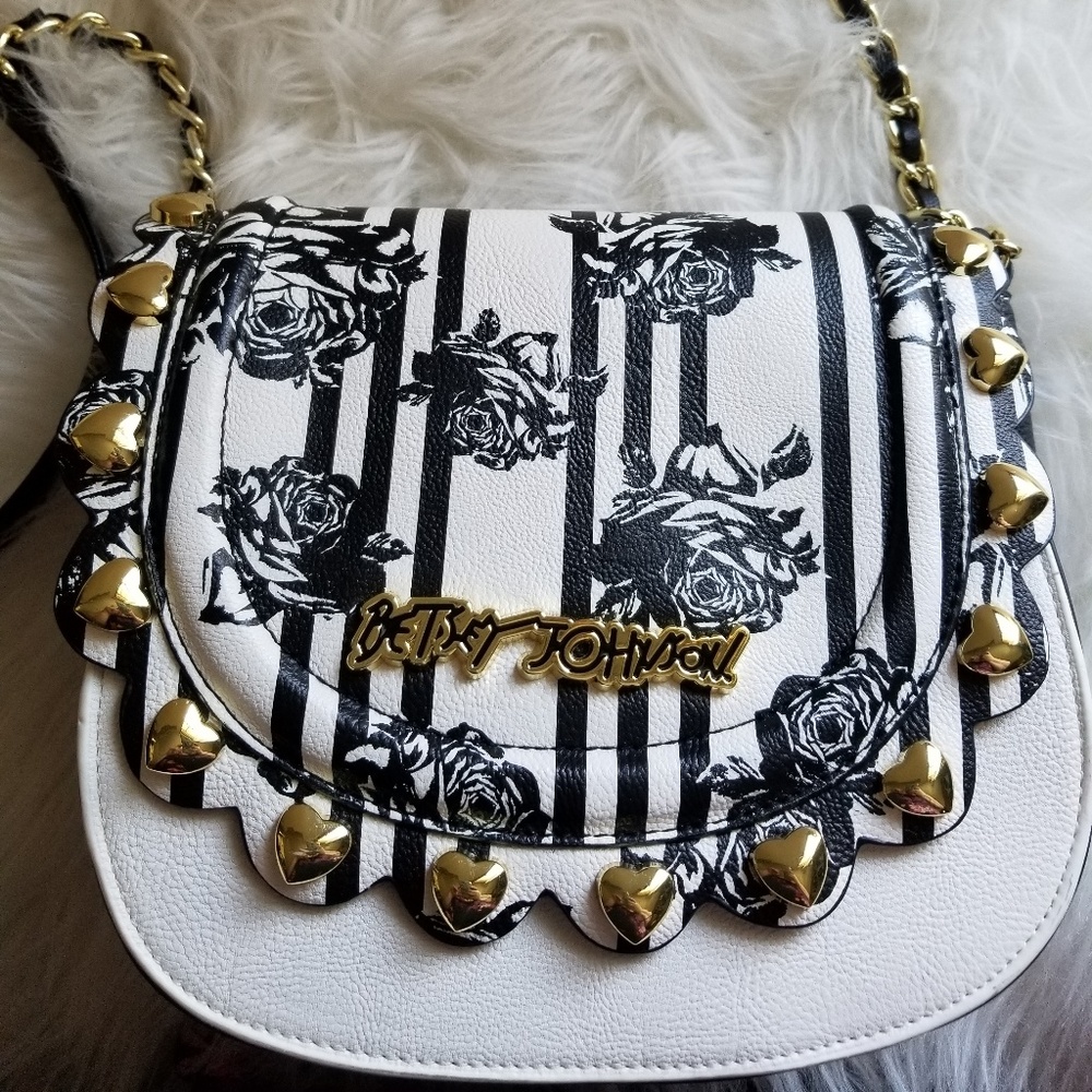 Betsey Johnson Rose Crossbody